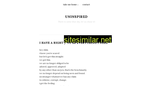 uninspired.de alternative sites