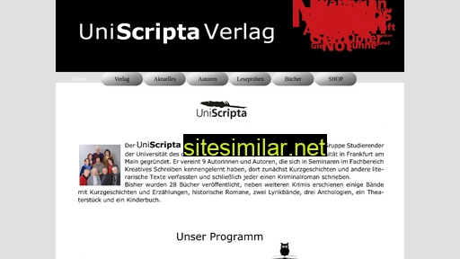 uniscripta.de alternative sites