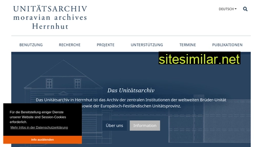 unitaetsarchiv.de alternative sites