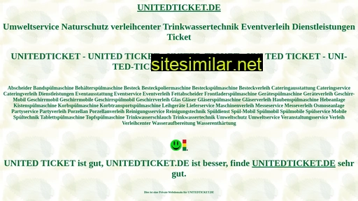 unitedticket.de alternative sites