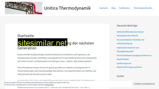 unitica-thermodynamik.de alternative sites