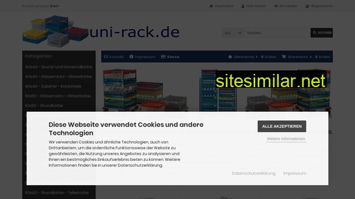 uni-rack.de alternative sites