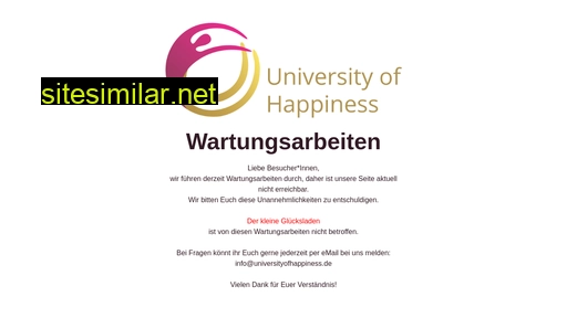 university-of-happiness.de alternative sites