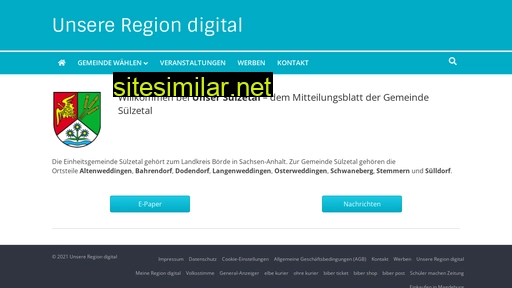Unsere-region-digital similar sites