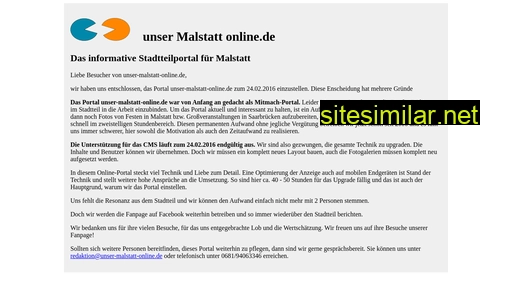 Unser-malstatt-online similar sites