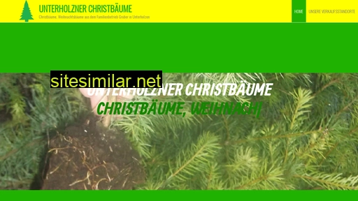 unterholzner-christbaeume.de alternative sites