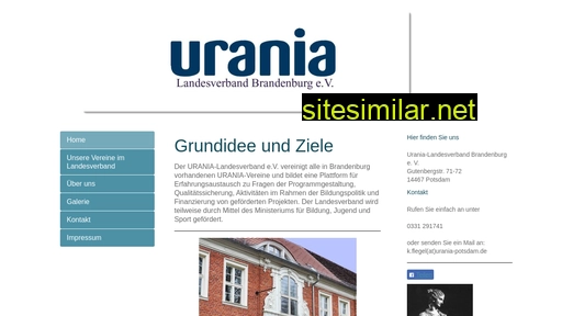 urania-lv-brandenburg.de alternative sites