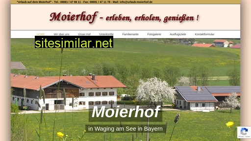 Urlaub-moierhof similar sites