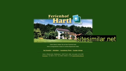 urlaubshof-hartl.de alternative sites