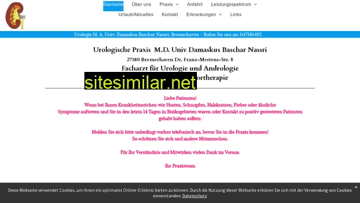 urologie-nassri.de alternative sites