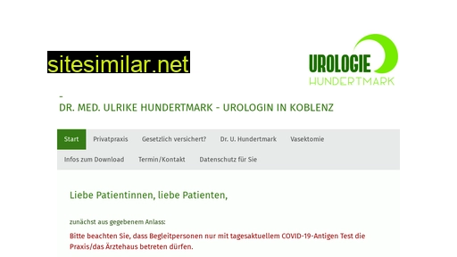 urologin-koblenz.de alternative sites