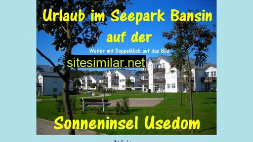 usedom-seepark-408.de alternative sites