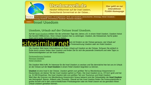 usedomwelt.de alternative sites