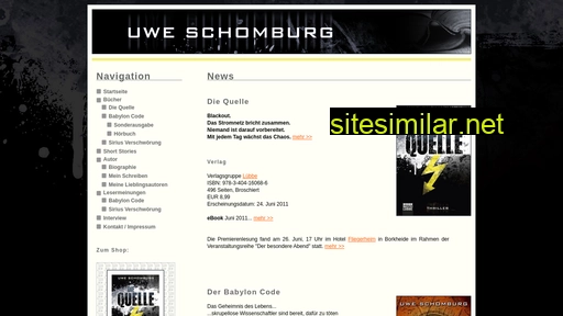 uwe-schomburg.de alternative sites