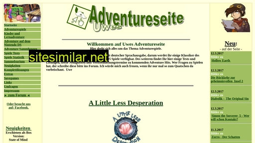 uwes-adventureseite.de alternative sites