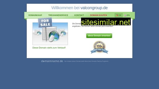 valcongroup.de alternative sites