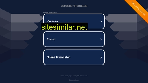 vanessa-friends.de alternative sites