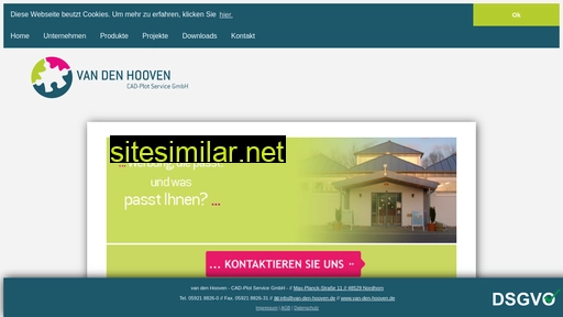 van-den-hooven.de alternative sites
