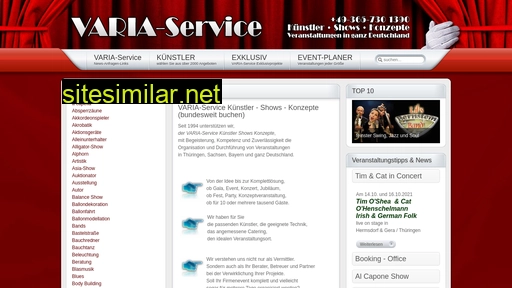 Varia-service similar sites