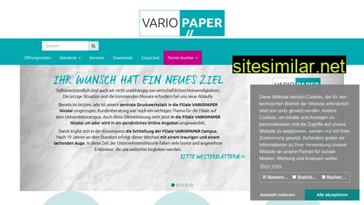 vario-paper.de alternative sites
