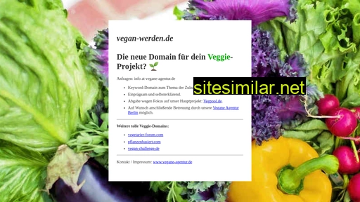vegan-werden.de alternative sites