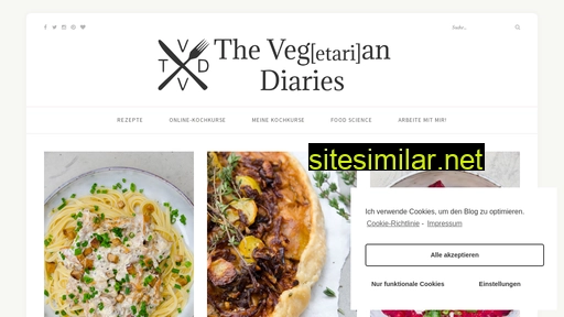 vegetarian-diaries.de alternative sites