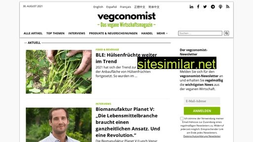 vegconomist.de alternative sites