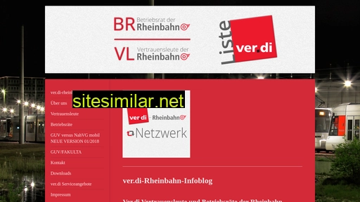Verdi-rheinbahn-netzwerk similar sites