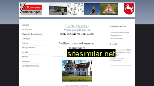 vermessung-hildesheim.de alternative sites