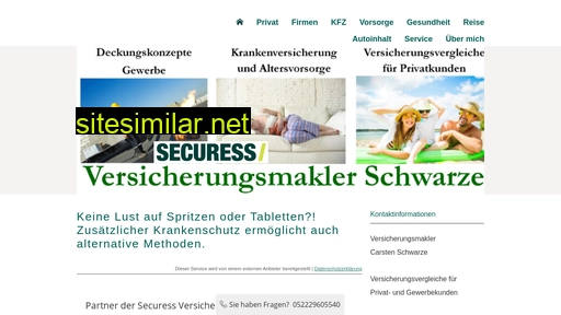 versicherungsmakler-schwarze.de alternative sites