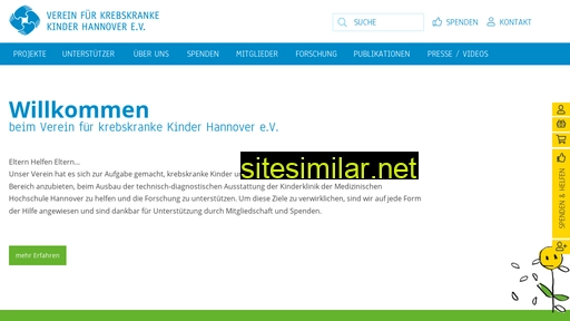 verein-fuer-krebskranke-kinder-hannover.de alternative sites