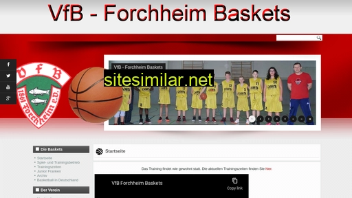 vfb-forchheim-baskets.de alternative sites