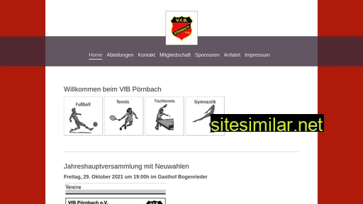 vfb-poernbach.de alternative sites