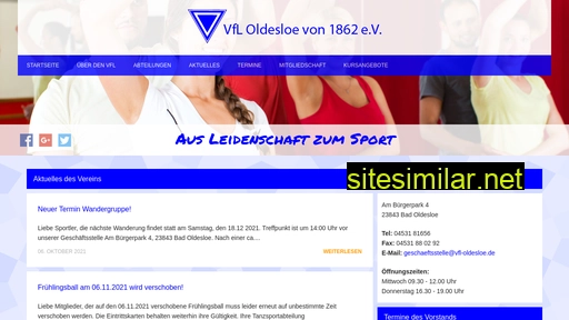 vfl-oldesloe.de alternative sites