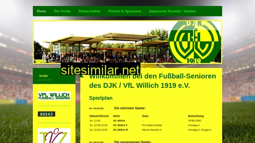 vfl-willich-fussball.de alternative sites