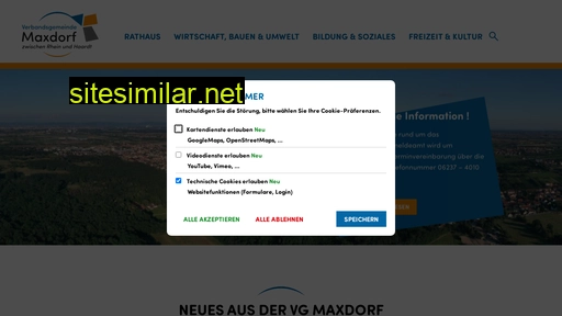 vg-maxdorf.de alternative sites