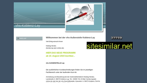 vhs-koblenz-lay.de alternative sites