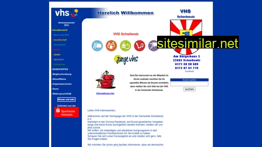 vhs-scharbeutz.de alternative sites