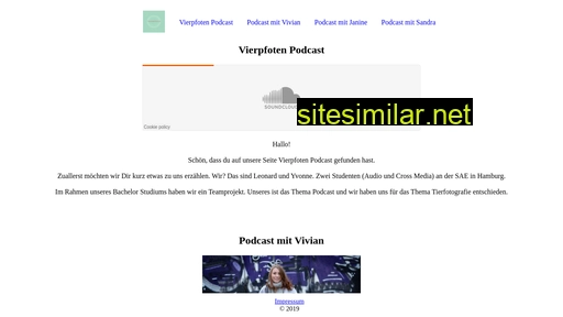 vierpfotenpodcast.de alternative sites