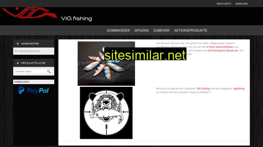 vig-fishing.de alternative sites