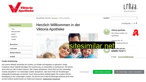 viktoria-apotheke-cr.de alternative sites