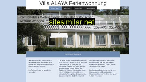 villa-alaya-ferienwohnung.de alternative sites