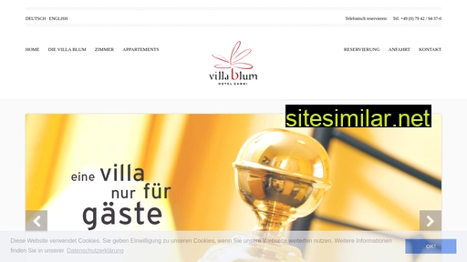 villa-blum.de alternative sites