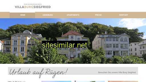 villa-burg-siegfried.de alternative sites