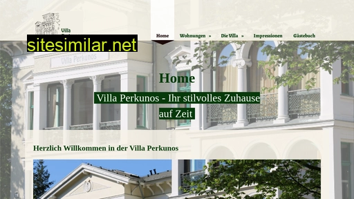 villa-perkunos.de alternative sites