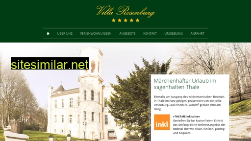 villa-rosenburg.de alternative sites