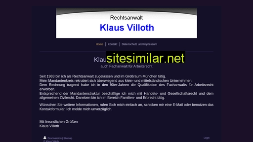 villoth.de alternative sites
