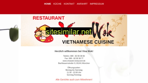 vinawok-restaurant.de alternative sites