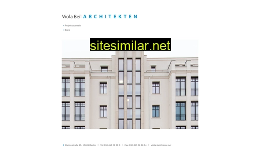 Violabeil-architekten similar sites