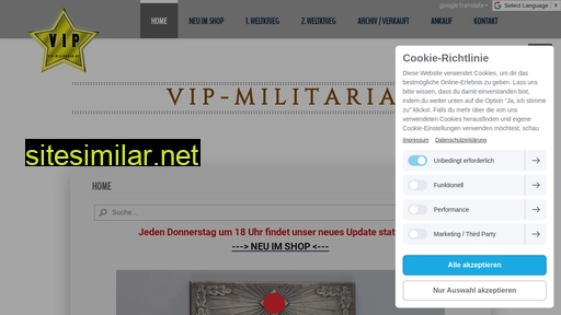 vip-militaria.de alternative sites